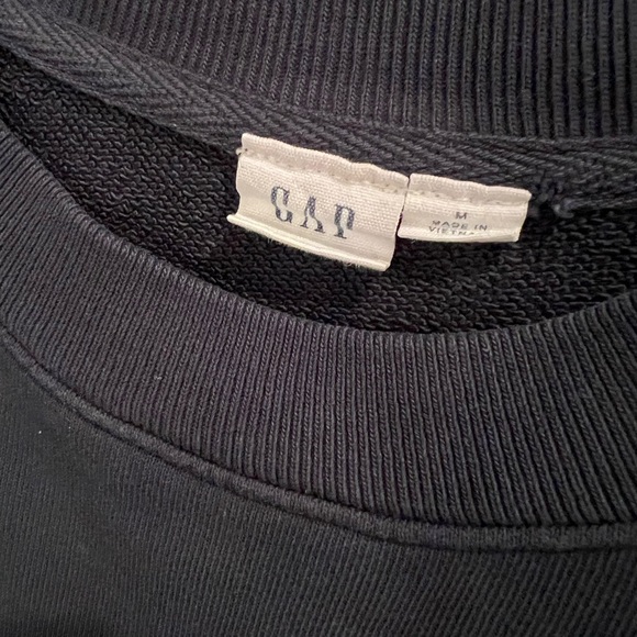 Gap Tie-Dye Navy and White Sweatshirt - Picture 3 of 4